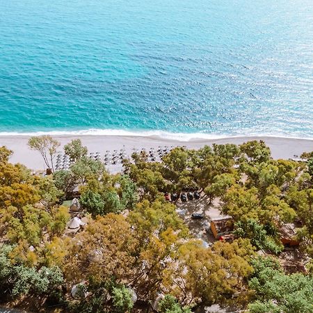 Burano Camping Beach-Bar Nea Thesi Bagian luar foto