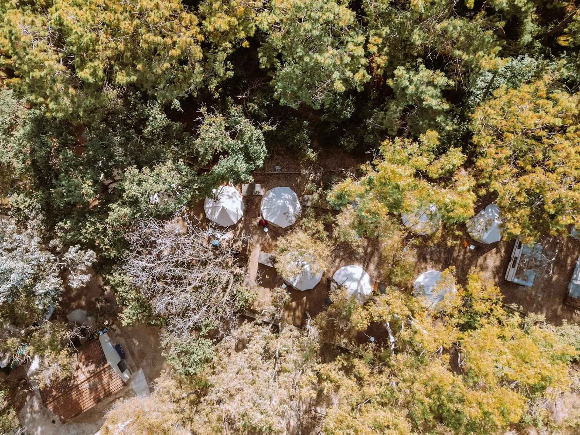 Burano Camping Beach-Bar Nea Thesi Bagian luar foto