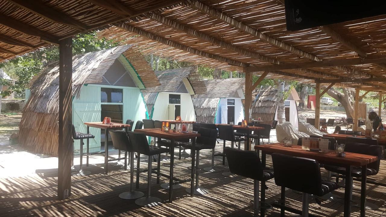 Burano Camping Beach-Bar Nea Thesi Bagian luar foto